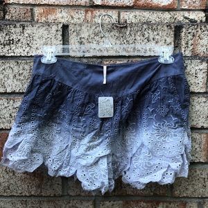 NWT Free People Ombré Shorts L